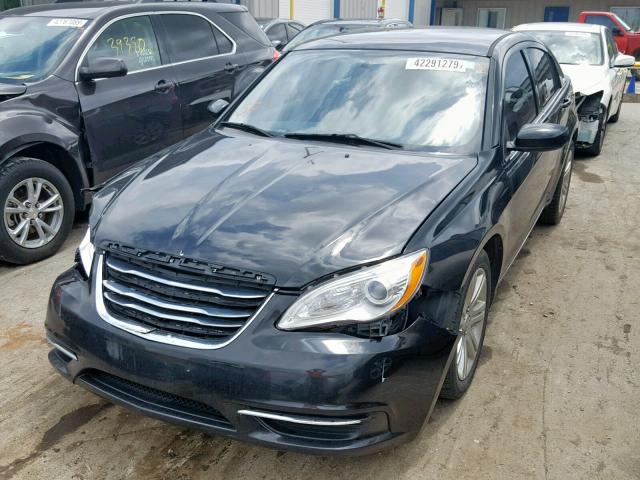 1C3CCBBB9CN206363 - 2012 CHRYSLER 200 TOURIN BLACK photo 2