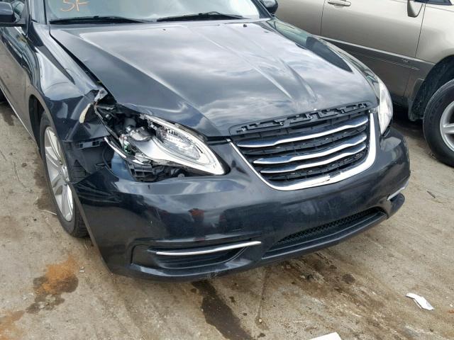 1C3CCBBB9CN206363 - 2012 CHRYSLER 200 TOURIN BLACK photo 9