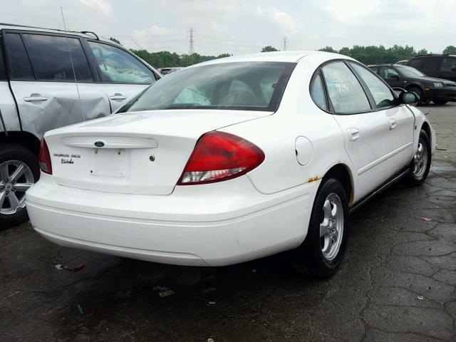 1FAFP55SX4G201968 - 2004 FORD TAURUS SES WHITE photo 4