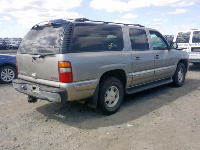 3GKFK16T8YG229534 - 2000 GMC YUKON XL K BEIGE photo 4