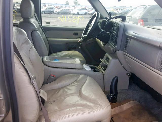 3GKFK16T8YG229534 - 2000 GMC YUKON XL K BEIGE photo 5