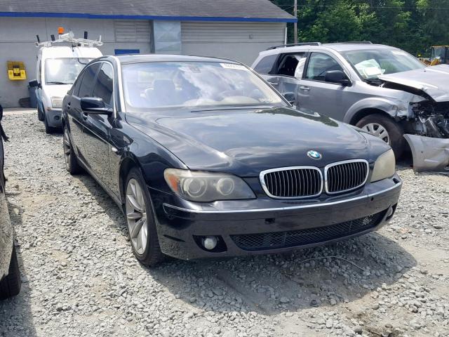 WBAHN83557DT66417 - 2007 BMW 750 BLACK photo 1