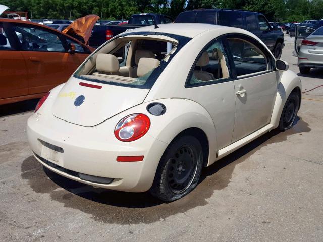 3VWSW31C16M413887 - 2006 VOLKSWAGEN NEW BEETLE კრემისფერი ფოტო 4