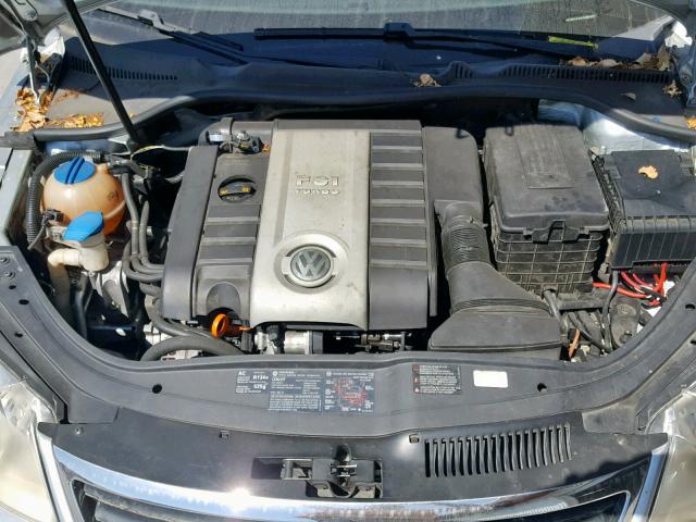 WVWFA71FX7V007277 - 2007 VOLKSWAGEN EOS 2.0T L SILVER photo 7