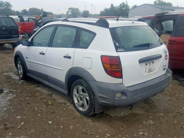 5Y2SL63855Z441324 - 2005 PONTIAC VIBE WHITE photo 3