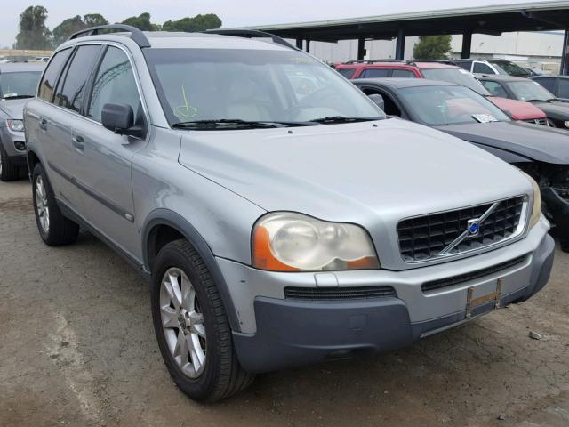 YV1CZ91H141035765 - 2004 VOLVO XC90 T6 SILVER photo 1