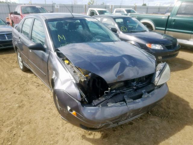 1FAFP34N06W240173 - 2006 FORD FOCUS ZX4 GRAY photo 1