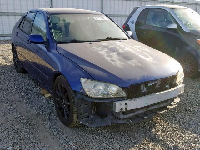 JTHBD182110021514 - 2001 LEXUS IS 300 BLUE photo 1