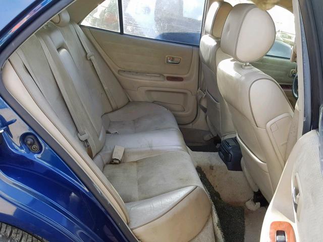 JTHBD182110021514 - 2001 LEXUS IS 300 BLUE photo 6