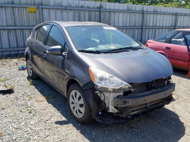 JTDKDTB37C1514691 - 2012 TOYOTA PRIUS C GRAY photo 1