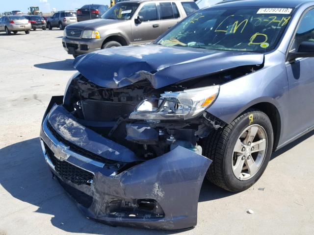 1G11B5SL7EF111063 - 2014 CHEVROLET MALIBU LS BLUE photo 9