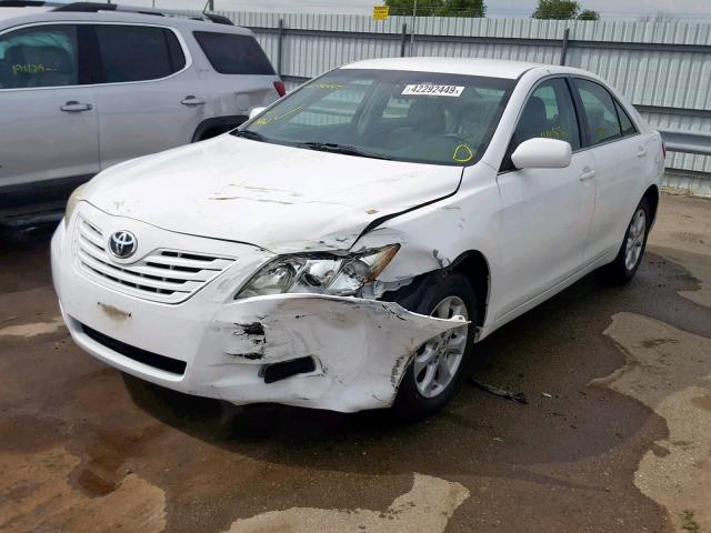 4T1BE46K97U673801 - 2007 TOYOTA CAMRY NEW WHITE photo 2