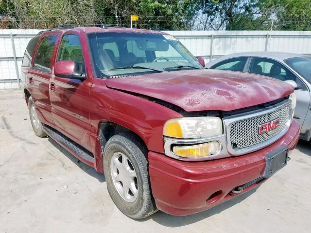 1GKEK63U04J294909 - 2004 GMC YUKON DENA RED photo 1