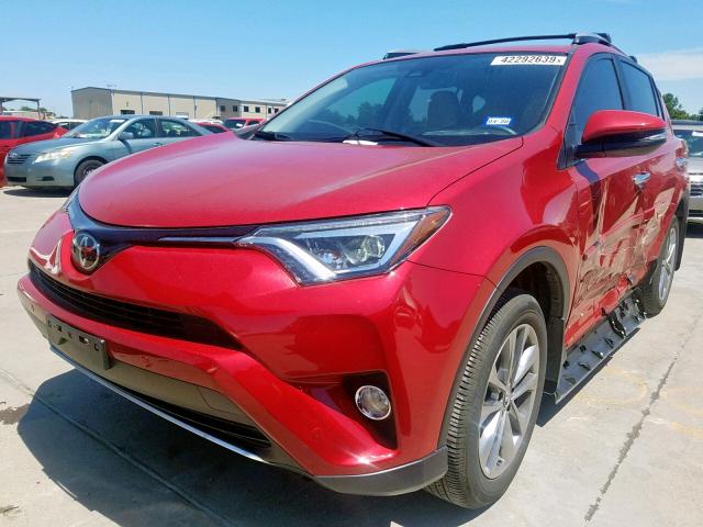 JTMDFREV4HJ147761 - 2017 TOYOTA RAV4 LIMIT RED photo 2