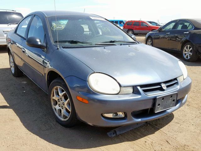 1B3ES56C62D619276 - 2002 DODGE NEON ES BLUE photo 1