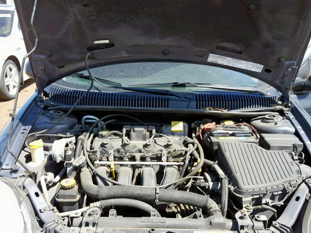 1B3ES56C62D619276 - 2002 DODGE NEON ES BLUE photo 7