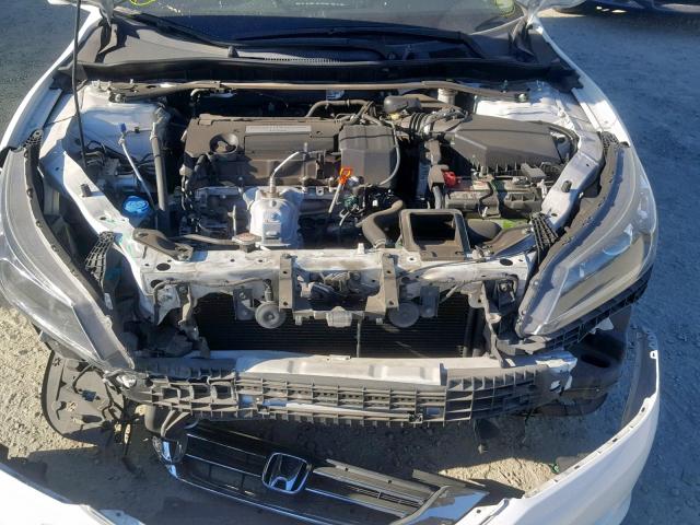 1HGCR2F88FA028578 - 2015 HONDA ACCORD EXL WHITE photo 7