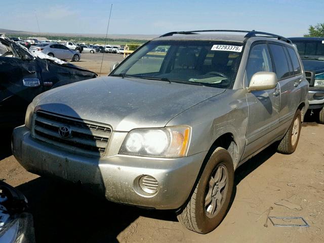 JTEGF21A230078473 - 2003 TOYOTA HIGHLANDER BROWN photo 2