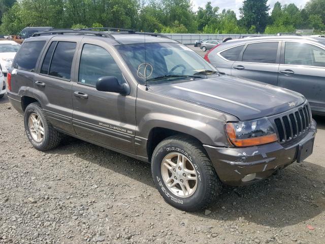 1J4GW68N3XC623583 - 1999 JEEP GRAND CHER GRAY photo 1