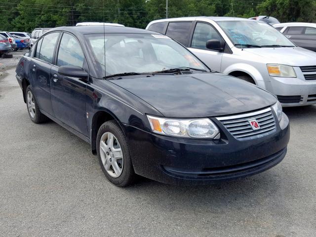 1G8AZ55F56Z158496 - 2006 SATURN ION LEVEL BLACK photo 1