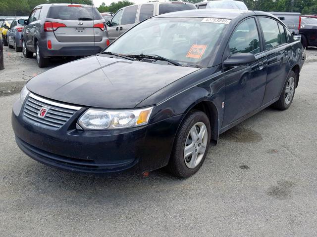 1G8AZ55F56Z158496 - 2006 SATURN ION LEVEL BLACK photo 2