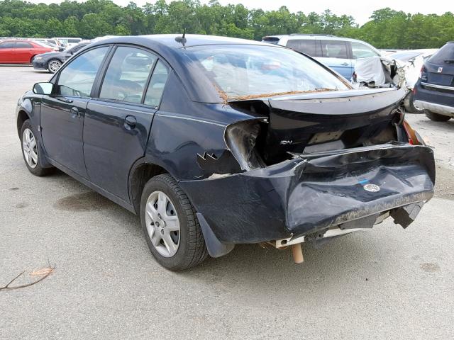 1G8AZ55F56Z158496 - 2006 SATURN ION LEVEL BLACK photo 3