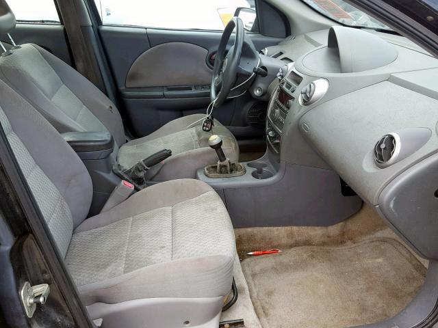 1G8AZ55F56Z158496 - 2006 SATURN ION LEVEL BLACK photo 5
