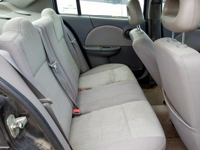 1G8AZ55F56Z158496 - 2006 SATURN ION LEVEL BLACK photo 6