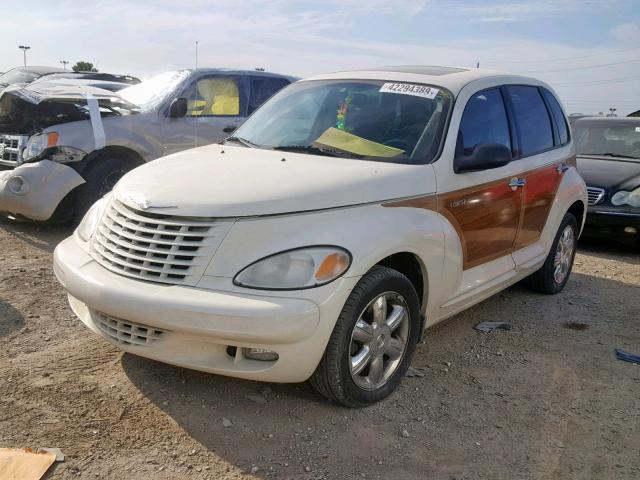 3C8FY68B55T504175 - 2005 CHRYSLER PT CRUISER CREAM photo 2