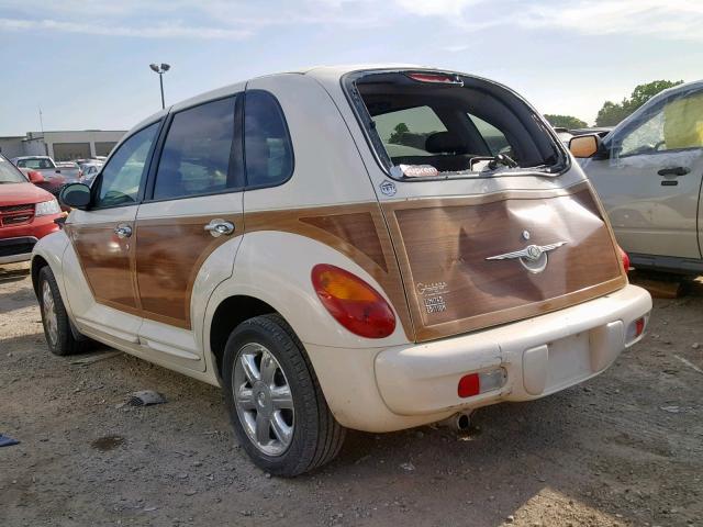 3C8FY68B55T504175 - 2005 CHRYSLER PT CRUISER CREAM photo 3