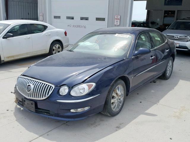 2G4WD582181270657 - 2008 BUICK LACROSSE C BLUE photo 2