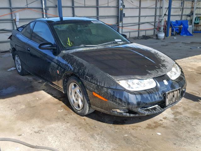 1G8ZY12732Z289853 - 2002 SATURN SC2 BLACK photo 1