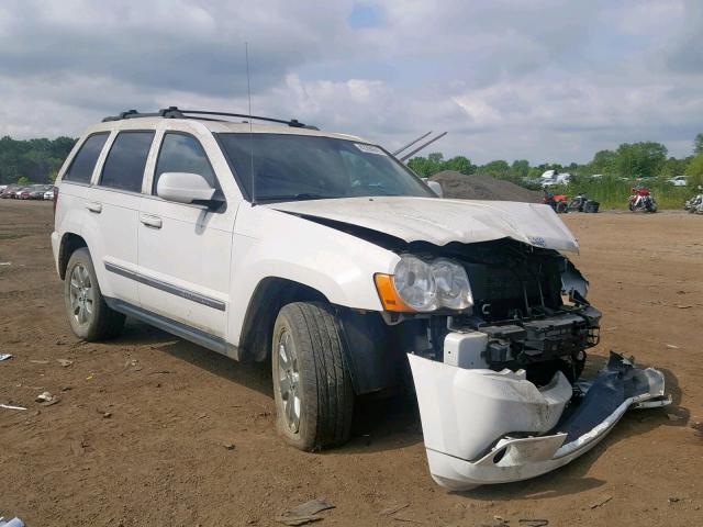 1J8HR58N58C150811 - 2008 JEEP GRAND CHER WHITE photo 1