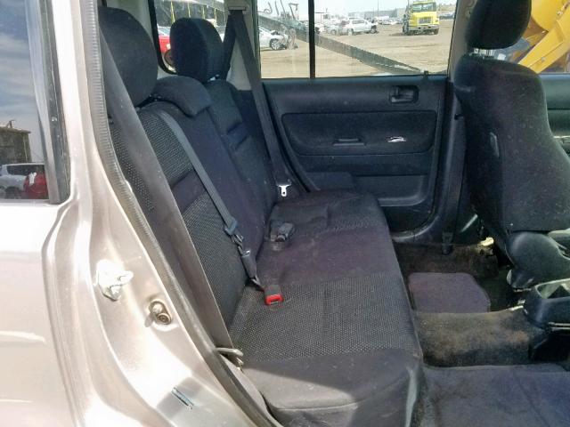 JTLKT324454004655 - 2005 TOYOTA SCION XB 银色 照片 6