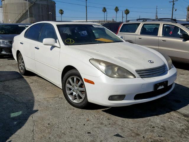 JTHBF30G220020676 - 2002 LEXUS ES 300 WHITE photo 1