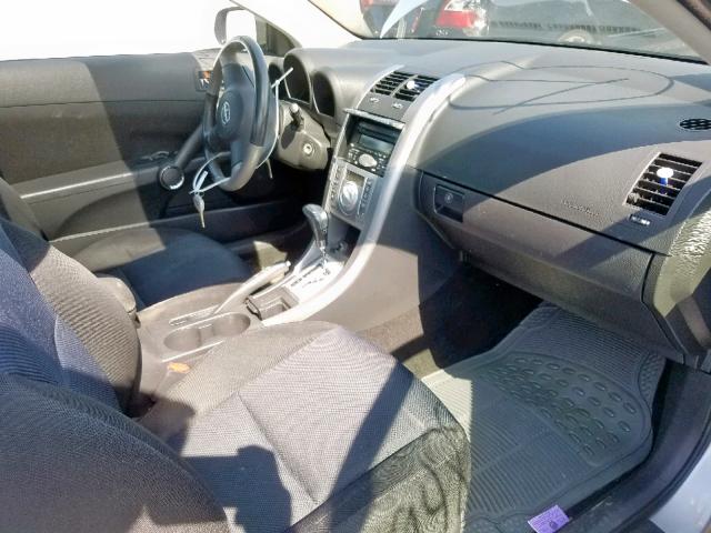 JTKDE177550026766 - 2005 TOYOTA SCION TC ვერცხლისფერი ფოტო 5