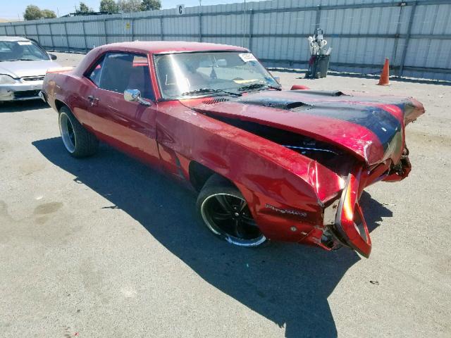 223379L102625 - 1969 PONTIAC FIREBIRD RED photo 1