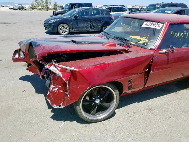 223379L102625 - 1969 PONTIAC FIREBIRD RED photo 10