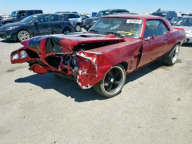 223379L102625 - 1969 PONTIAC FIREBIRD RED photo 2