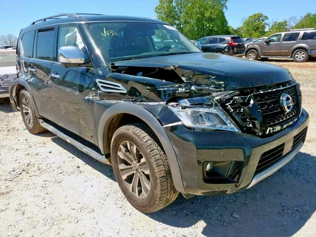 JN8AY2ND6JX000098 - 2018 NISSAN ARMADA SV BLACK photo 1