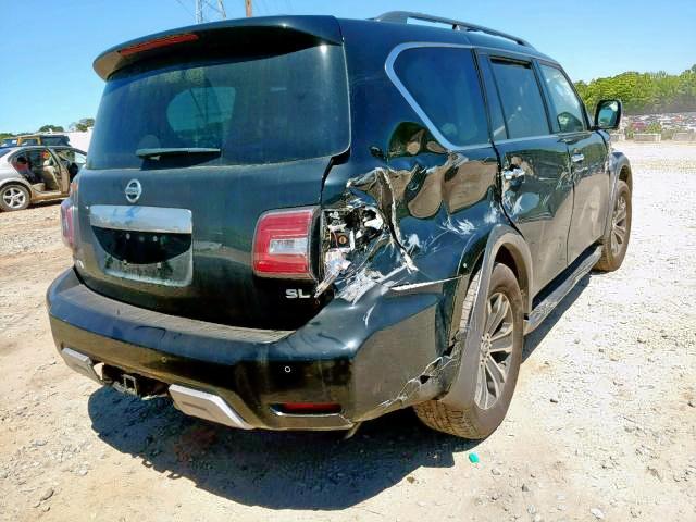 JN8AY2ND6JX000098 - 2018 NISSAN ARMADA SV BLACK photo 4