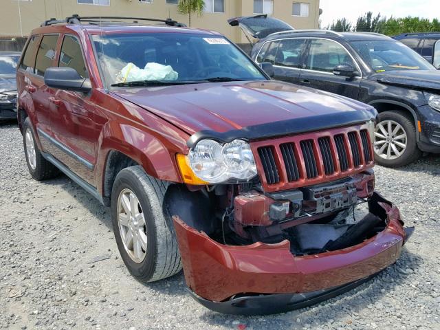 1J8GS48K38C153237 - 2008 JEEP GRAND CHER RED photo 1