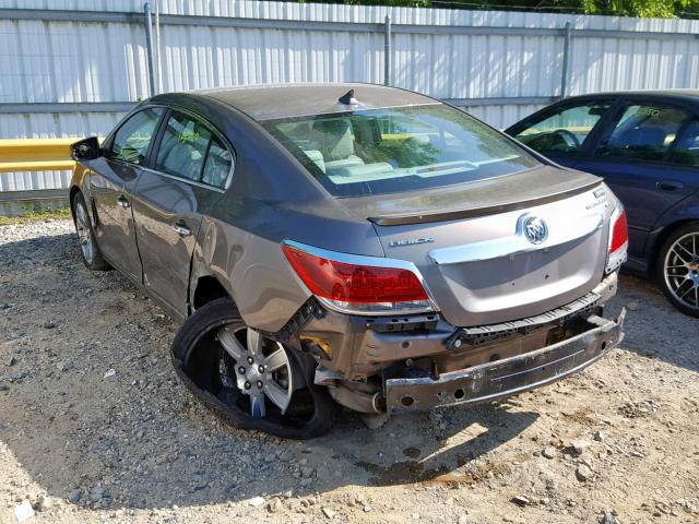 1G4GC5EC2BF193558 - 2011 BUICK LACROSSE C BROWN photo 3