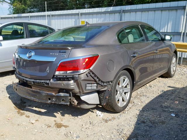 1G4GC5EC2BF193558 - 2011 BUICK LACROSSE C BROWN photo 4