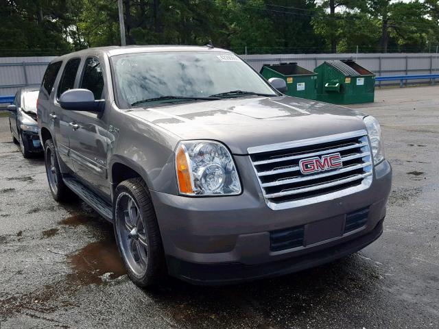 1GKFC13528R212909 - 2008 GMC YUKON HYBR GRAY photo 1