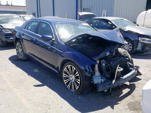 2C3CCABG6DH739934 - 2013 CHRYSLER 300 S BLUE photo 1