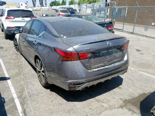 1N4BL4FV1KN313791 - 2019 NISSAN ALTIMA PLA GRAY photo 3