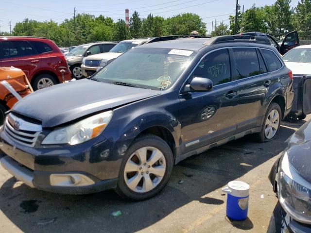 4S4BREKC3A2363638 - 2010 SUBARU OUTBACK 3. CHARCOAL photo 2