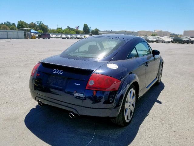 TRUWT28N231000440 - 2003 AUDI TT QUATTRO BLUE photo 4