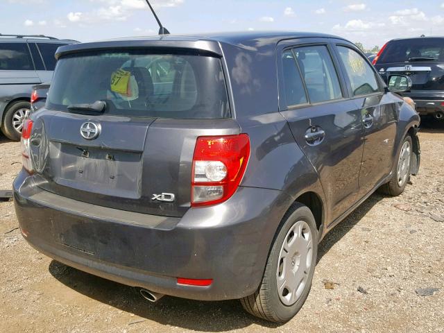 JTKKU10459J038152 - 2009 TOYOTA SCION XD GRAY photo 4